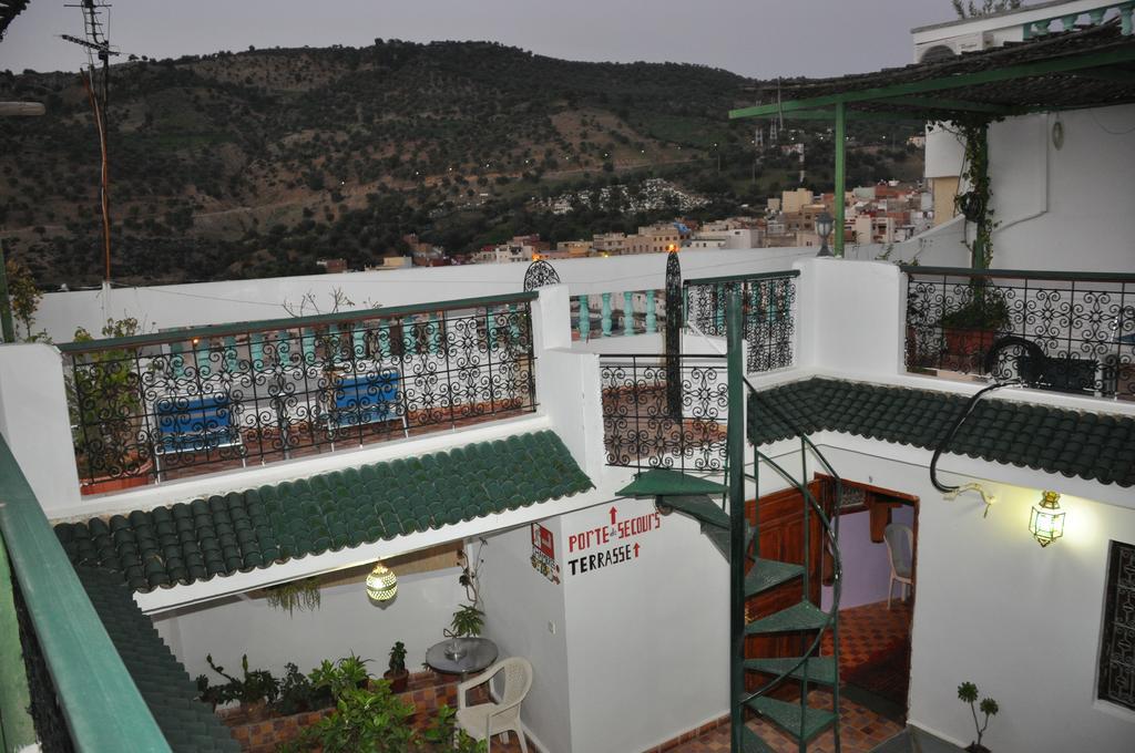 Hotel La Colombe Blanche Moulay Idris Exterior foto