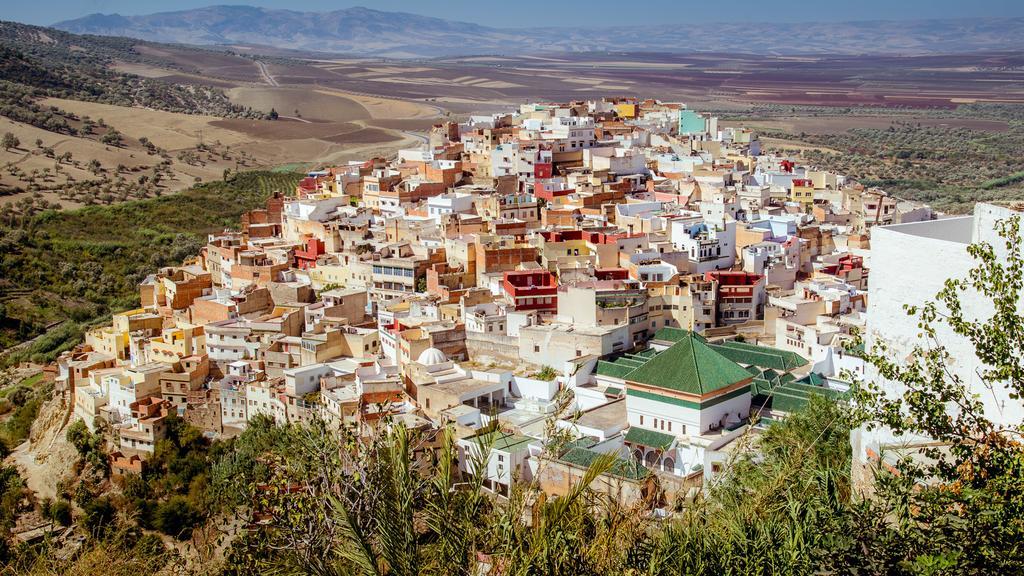 Hotel La Colombe Blanche Moulay Idris Exterior foto